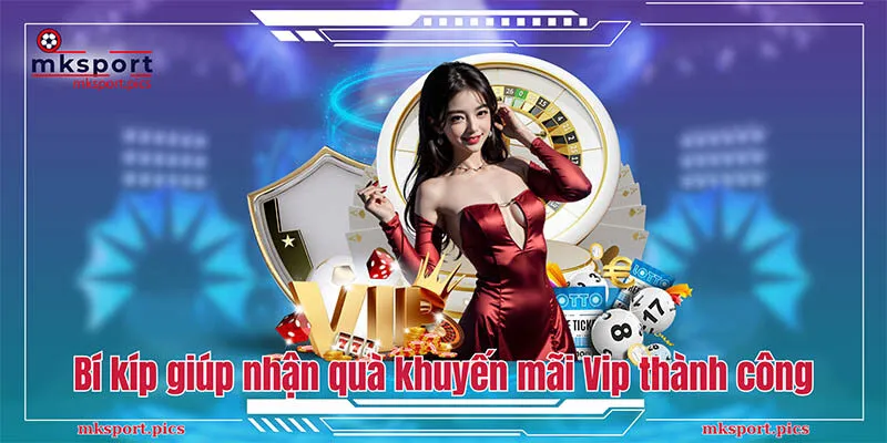 Khuyến mãi hội viên VIP Mksport - Thăng cấp nhận quà hấp dẫn Bí kíp giúp bạn nhận quà khuyến mãi Vip thành công