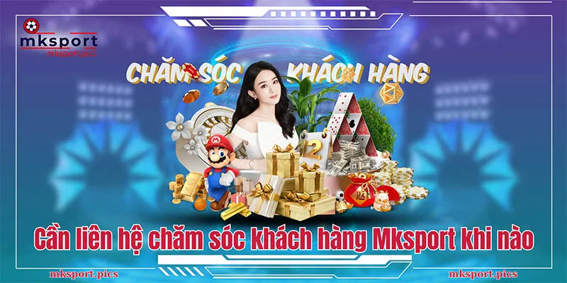 Đánh Giá Về Dịch Vụ Chăm Sóc Khách Hàng Mksport Cần liên hệ chăm sóc khách hàng Mksport khi nào